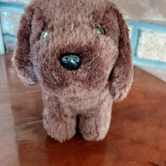 American Girl Doll Pet Dog Chocolate Chip Lab Brown Plush 2011 Service - Picture 2 of 7
